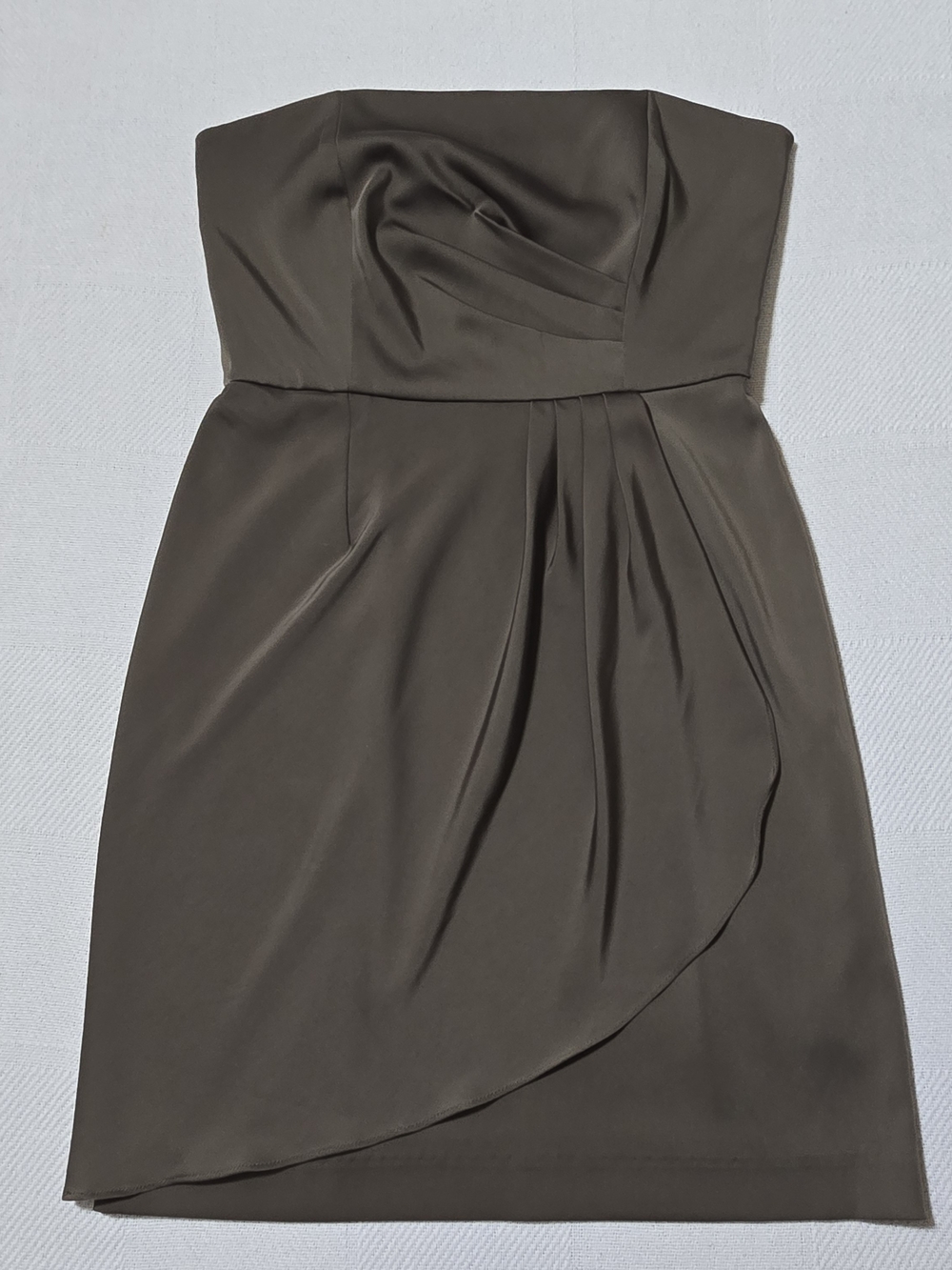 Banana Republic Strapless Olive Dress